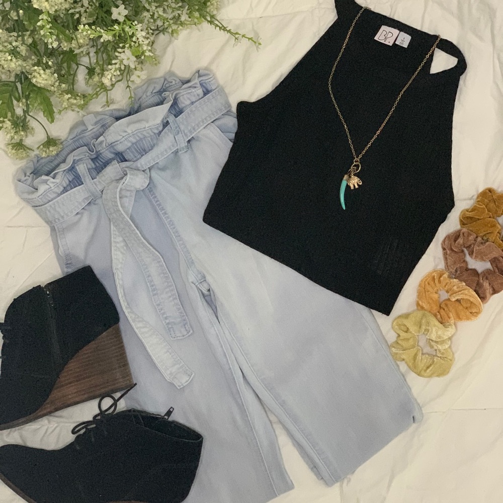 (Nordstrom) BP Halter Top- Black ✨